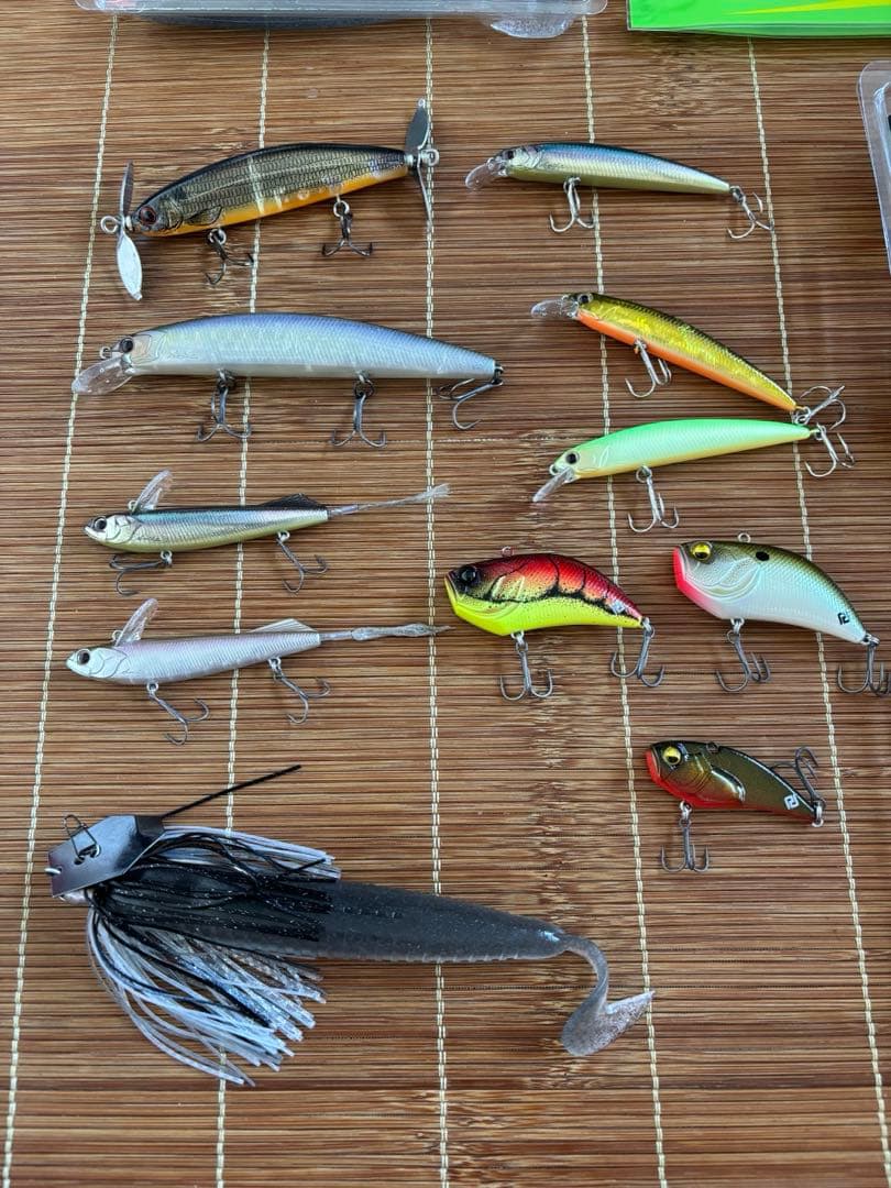 ルアーセット　バス釣り引退
