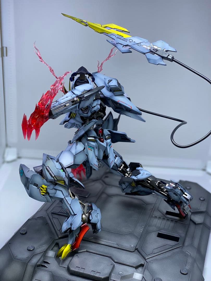 WOLF MODEL 1/100 「狼王」バルバトスルプスレクス 全塗装　完成品