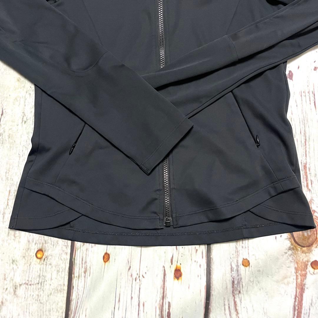 【美品】DESCENTE GOLF レディース Mサイズ 黒 ストレッチ素材