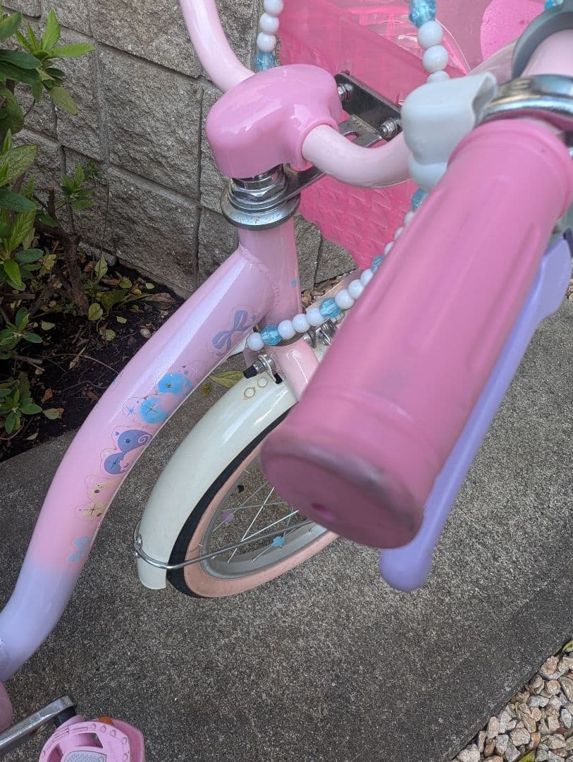 【直接取引】自転車　18インチ　プリンセス　ディズニー　幼児