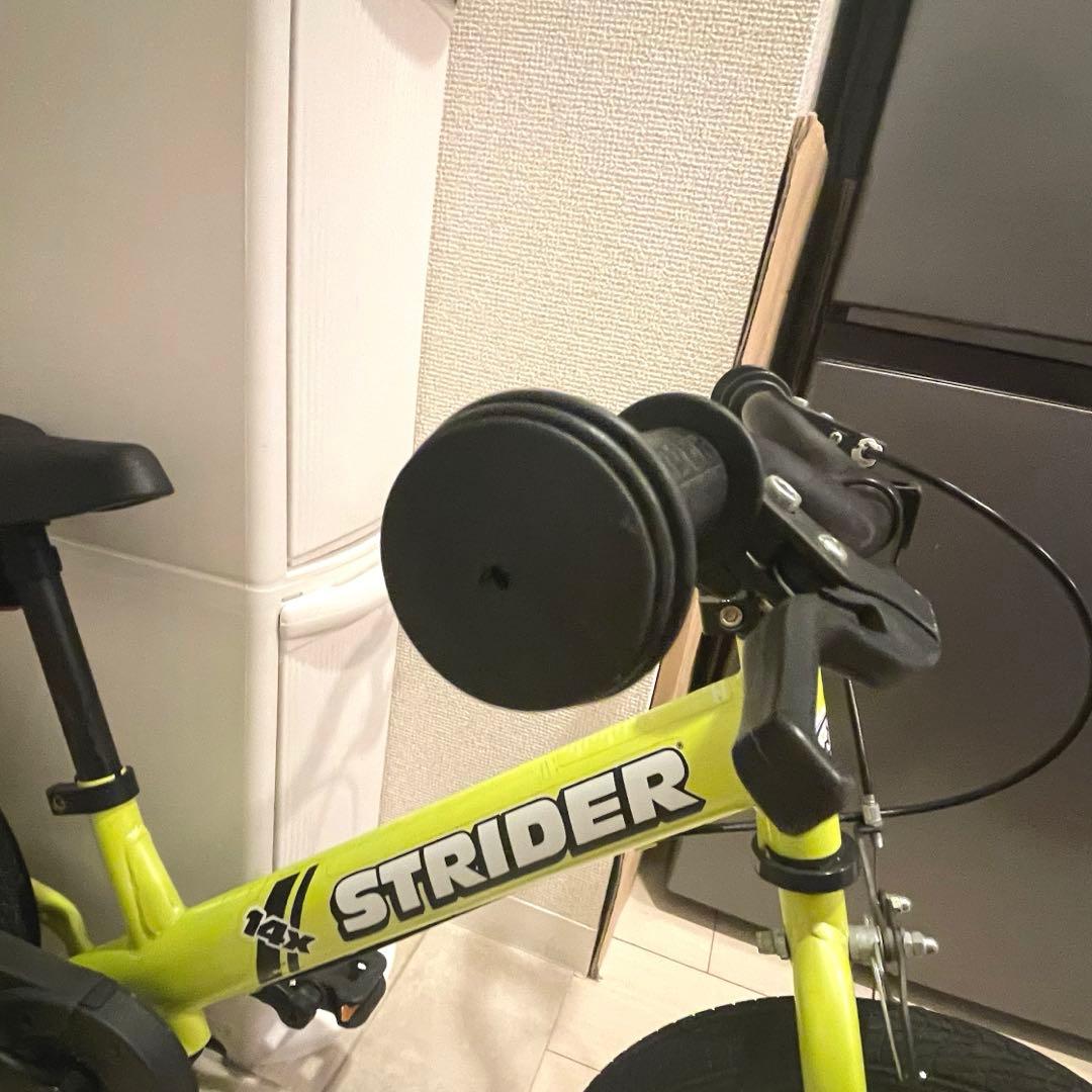 STRIDERの14X ライムイエロー
