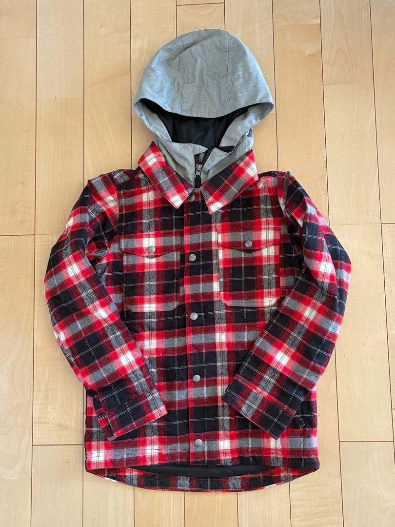 Burton スノーボード ウェア上下セット グローブ付ジュニア サイズS