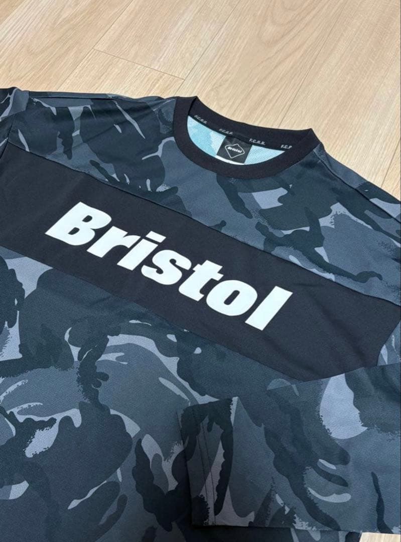 F.C.R.B 迷彩 カモフラシャツ 長袖 サイズL 美品