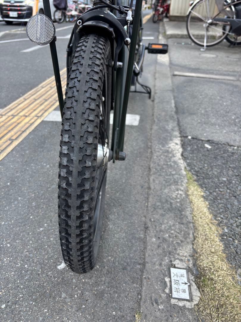 068番　中古20㌅ Panasonic電動アシスト自転車　13.2Ah 大阪