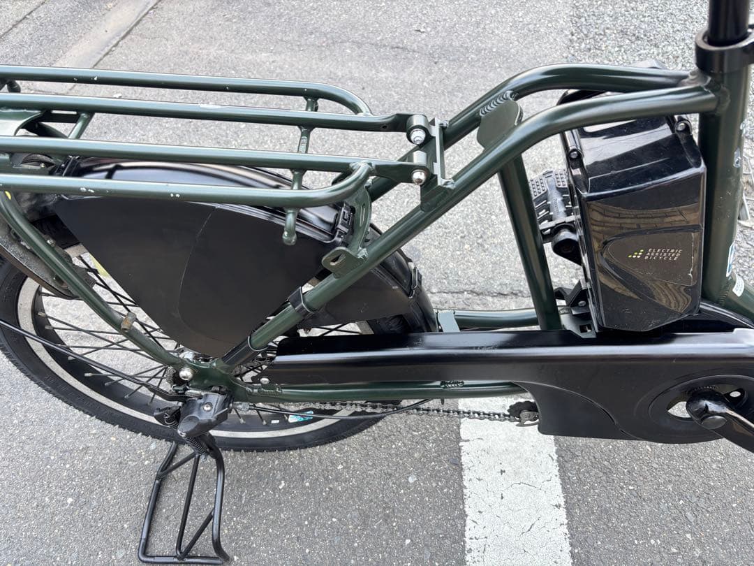 068番　中古20㌅ Panasonic電動アシスト自転車　13.2Ah 大阪