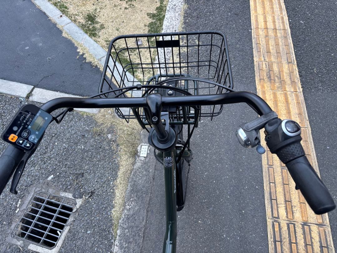 068番　中古20㌅ Panasonic電動アシスト自転車　13.2Ah 大阪