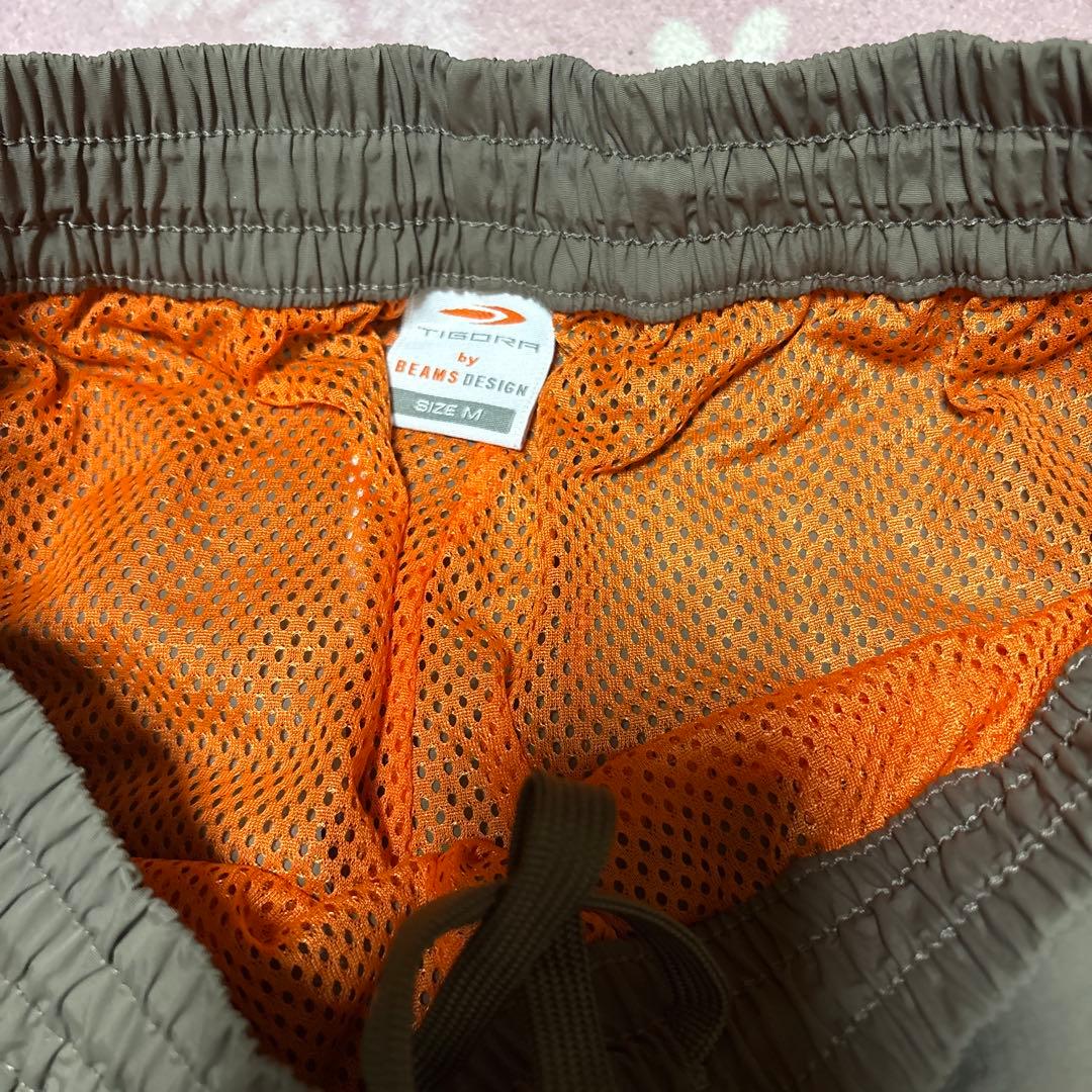 TIGORA × BEAMS ベージュ セットアップ M 撥水　ジャージ