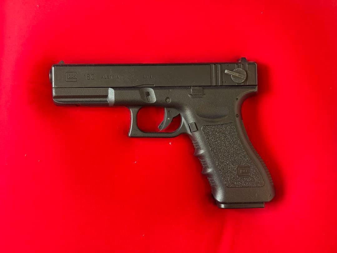 東京マルイ　グロック18C 電動　拡張マグ・リポ化コネクタ付き