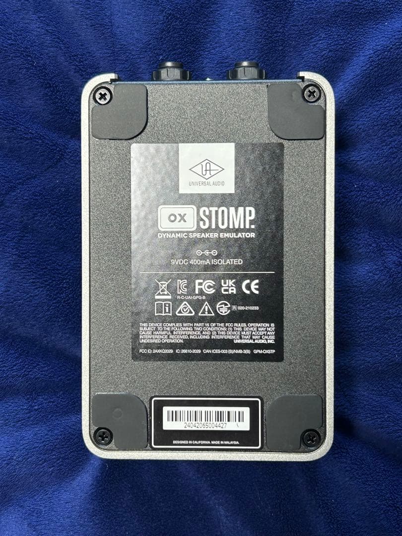 Universal Audio UAFX OX Stomp未使用に近い美品
