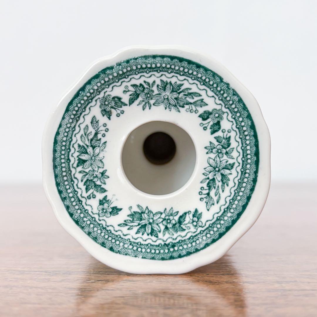 【ドイツ Villeroy & Boch陶器のキャンドルスタンド】ヴィンテージ
