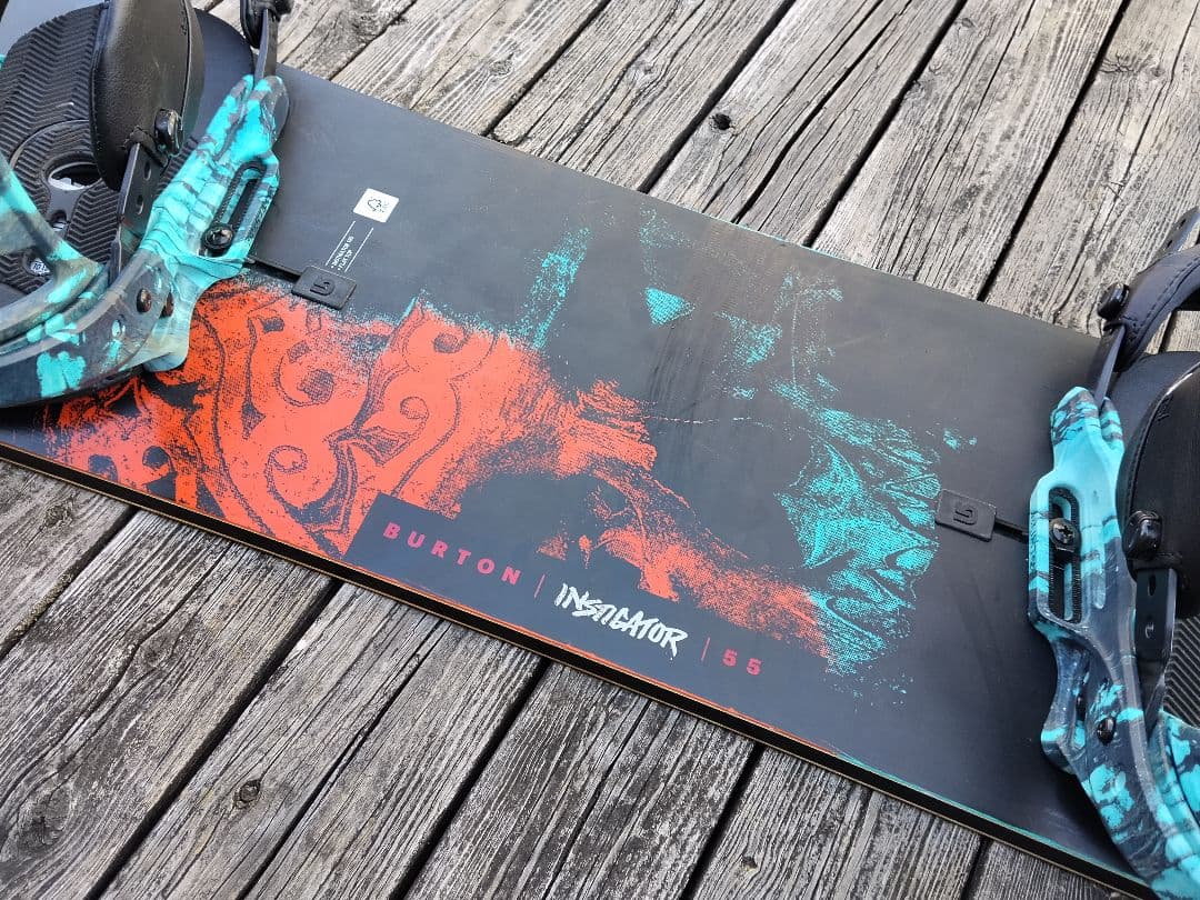 バートンスノーボード2点セット BURTON INSTIGATOR 155 ビン