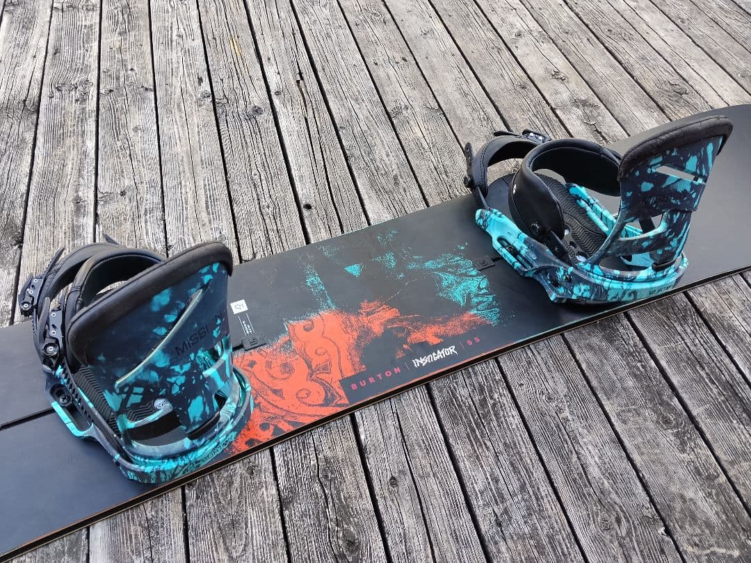 バートンスノーボード2点セット BURTON INSTIGATOR 155 ビン