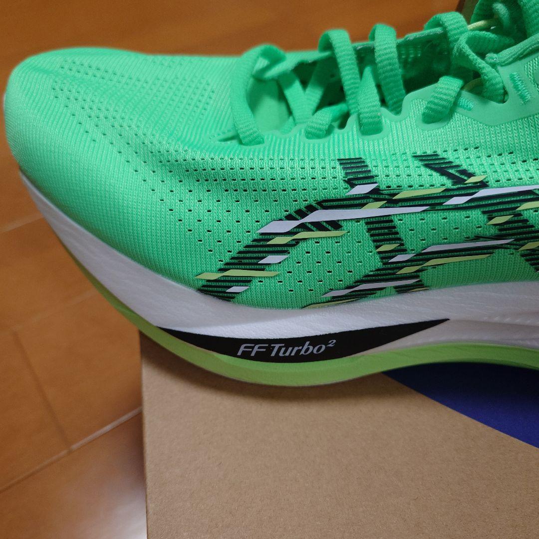 asics SONICBLAST ランニングシューズ グリーン 27.5cm
