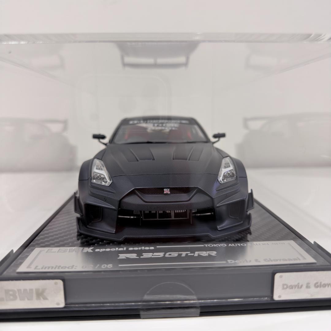 ミニカー LBWK R35GT-RR Davis&Giovanni 1/18