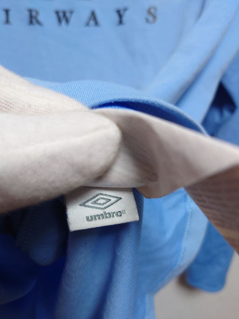 UMBRO　2012〜13 マンチェスターシティ　シルバ　長袖　日本L相当