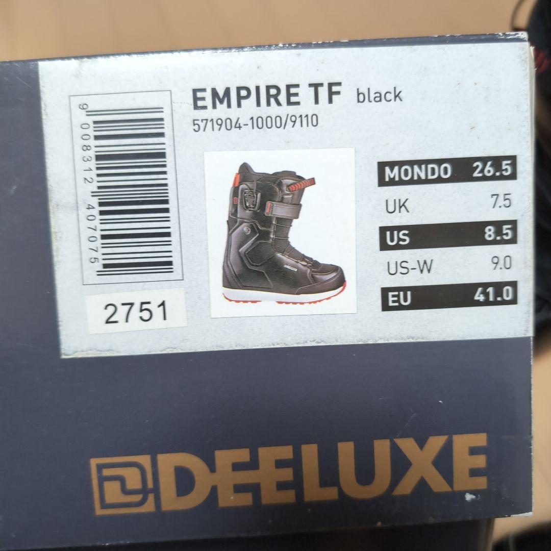 DEELUXE EMPIRE スノーボードブーツ ブラック