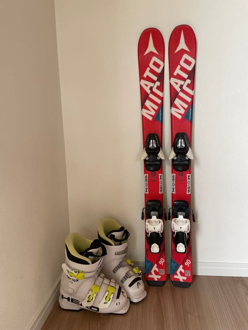 Atomicスキー板90cm Head Raptor18-18.5ブーツセット