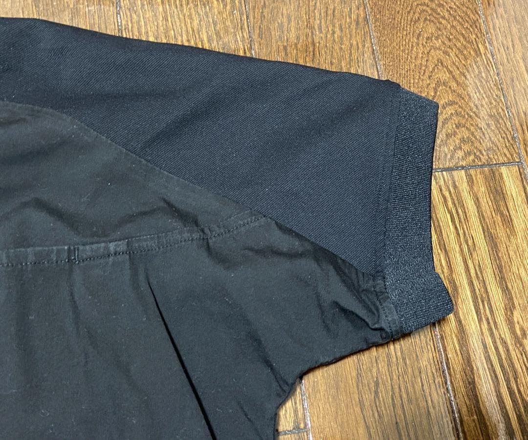 OBSIDIAN オブシディアン モックネック Tシャツ ブラック S