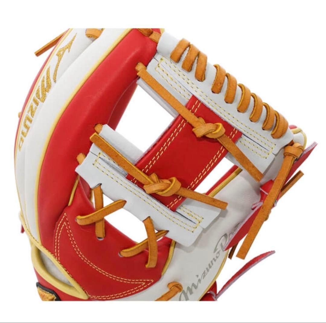 ミズノ ミズノプロ 軟式 グローブ グラブ 内野用 右投げ　限定 侍ジャパン