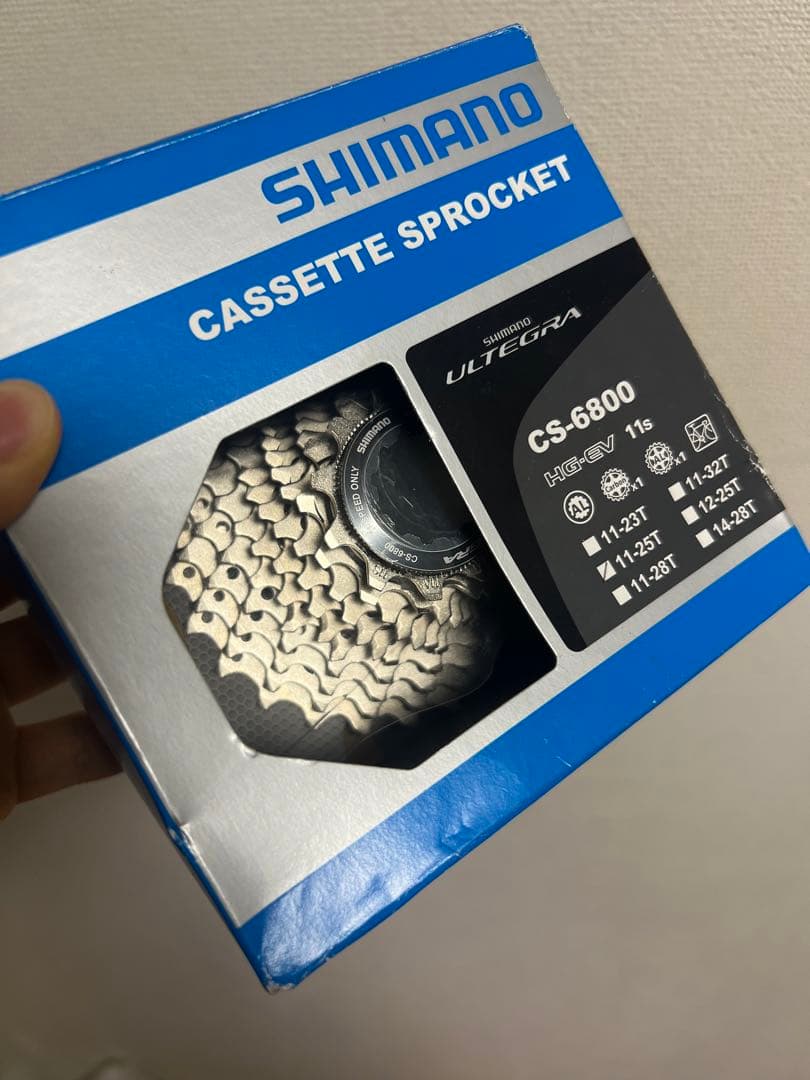 SHIMANO ULTEGRA CS-6800 カセットスプロケット11-25T