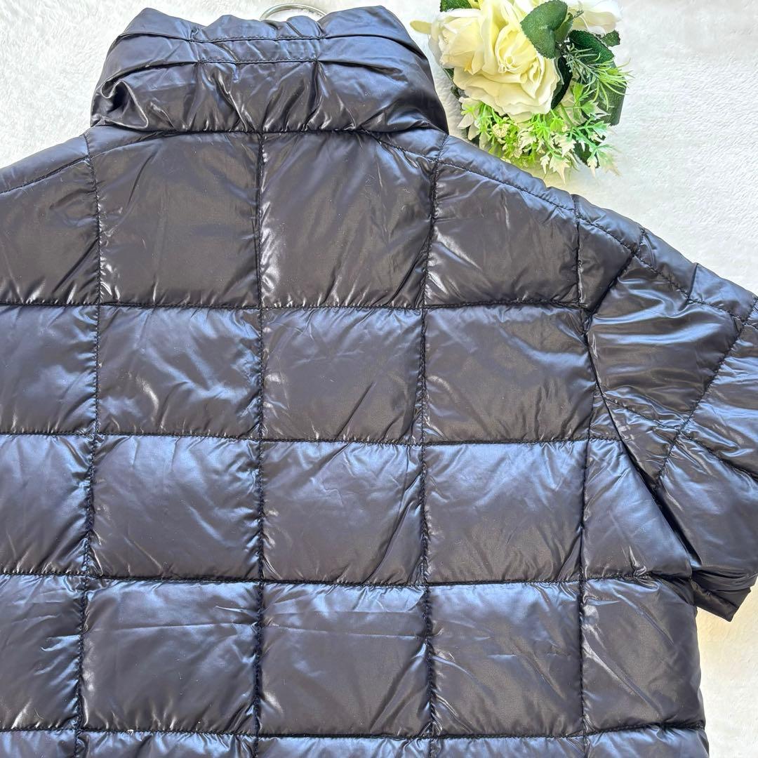 美品　アダバット　ゴルフ　ダウン　半袖　ベスト　ゴルフウェア　ロゴ　軽量　M
