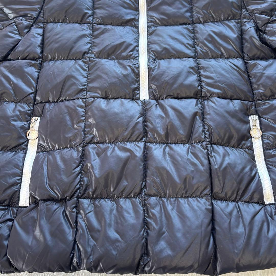 美品　アダバット　ゴルフ　ダウン　半袖　ベスト　ゴルフウェア　ロゴ　軽量　M