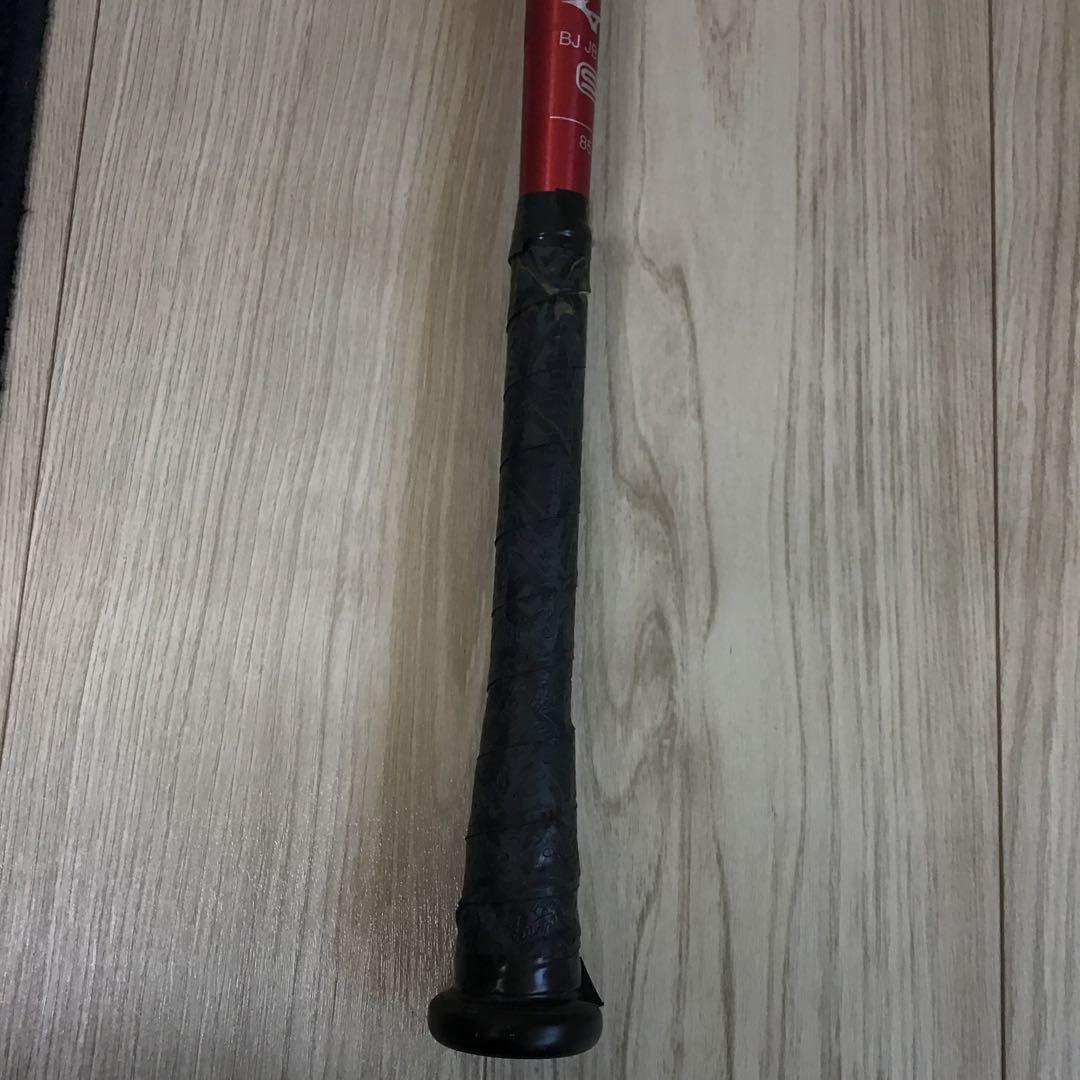 Mizunoミズノ マグナインパクト 軟式バット 赤 85cm バットケース付