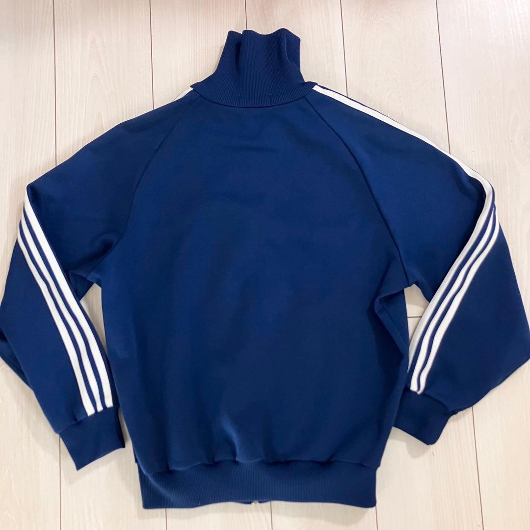 adidas 希少　ヴィンテージ古着ジャージADS-4F デサント製　ブルー
