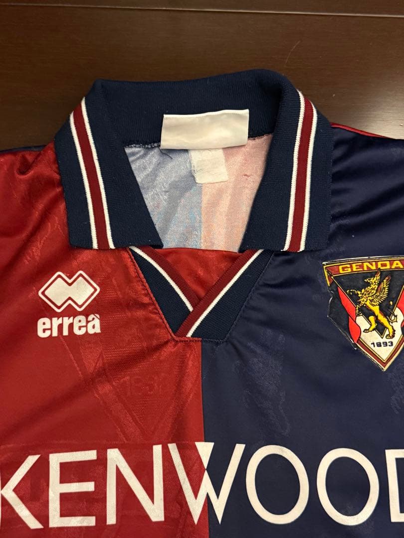 カズ　ユニフォーム　三浦知良　ジェノア　Genoa サッカーシャツ 背番号11
