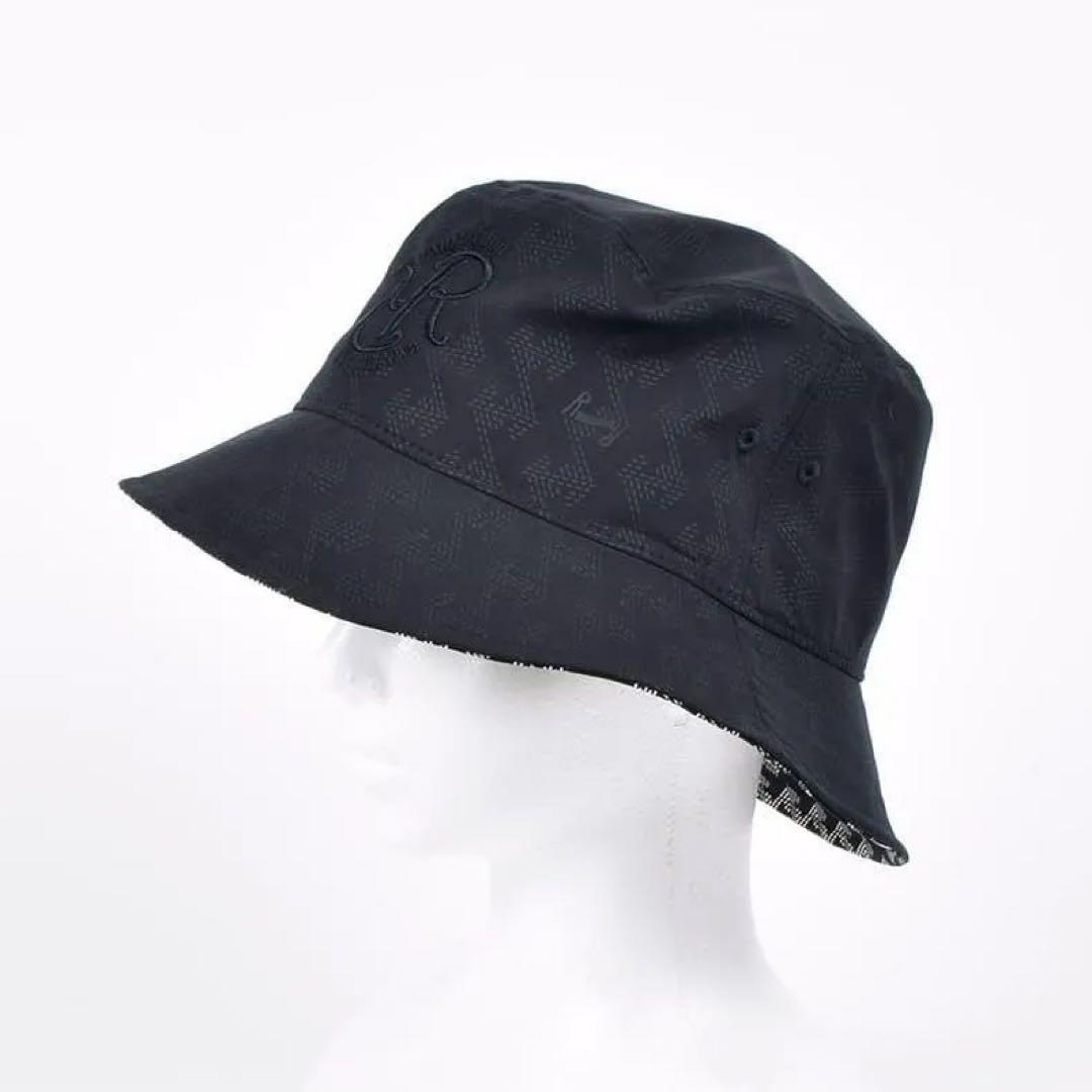 RRロゴエンボスバケットハット / ブラック BE12HAT01 Mサイズ