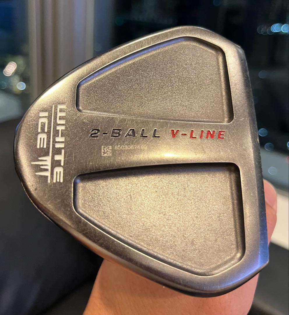 ゴルフバッグ・キャディバッグ Odyssey 2BALL V-LINE White ICE