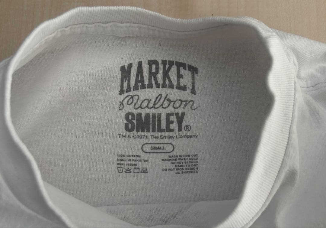 MARKET MALBONゴルフボール スマイリーTシャツ【small】