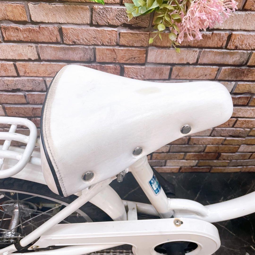 【16】子供用自転車子供車 ブリヂストン bikke ビッケ ホワイト