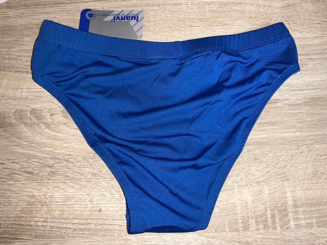 【製造終了】Luanvi製 ハイレグレーシングブルマ(青　XL)【あと2点】