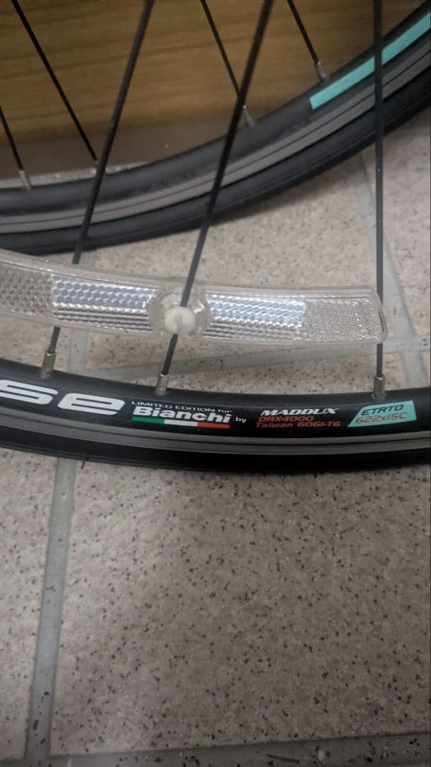 Bianchi ロードバイク用 タイヤホイールセット reparto corse