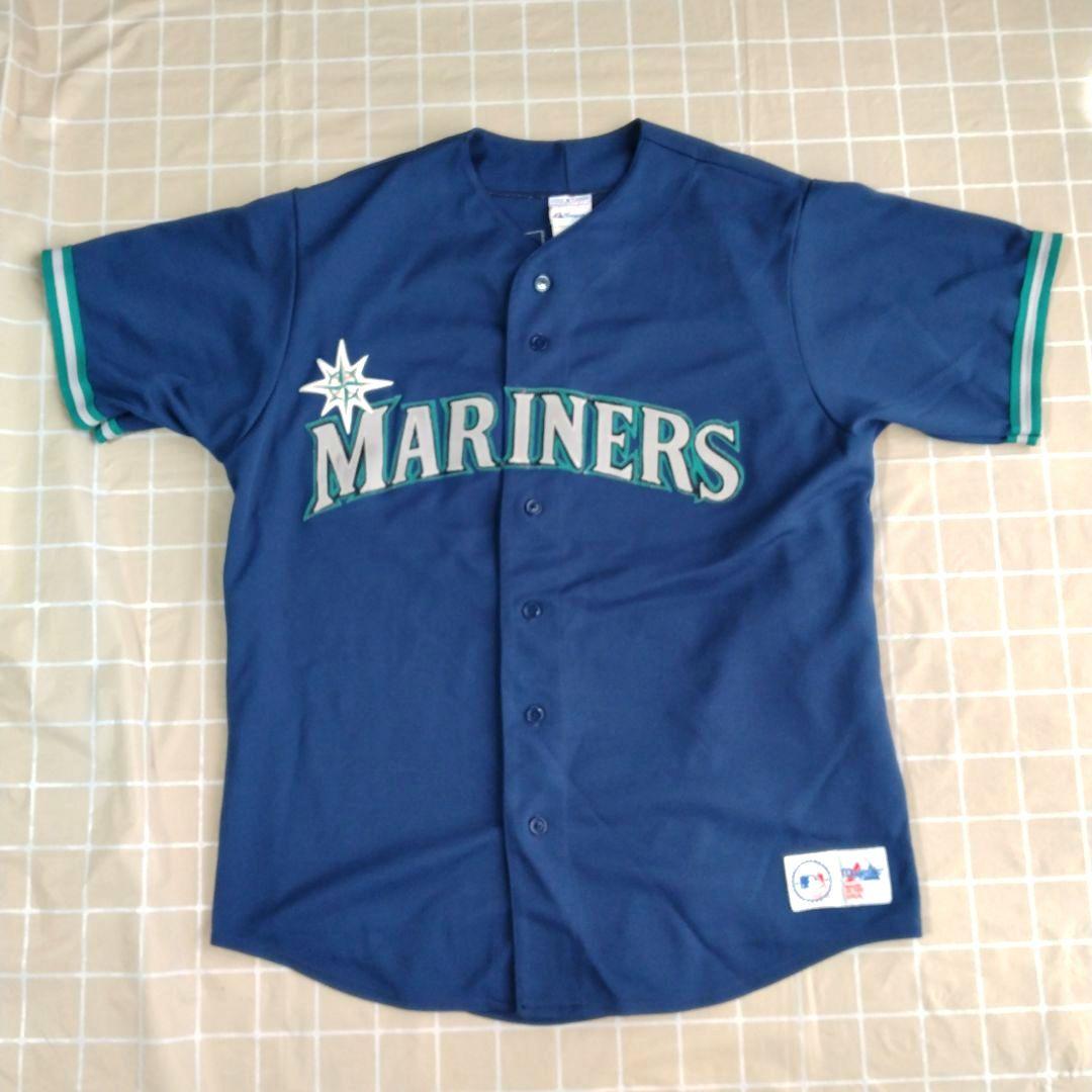 【希少品】Majestic　ケン・グリフィー・Jr マリナーズ ユニフォームＸＬ