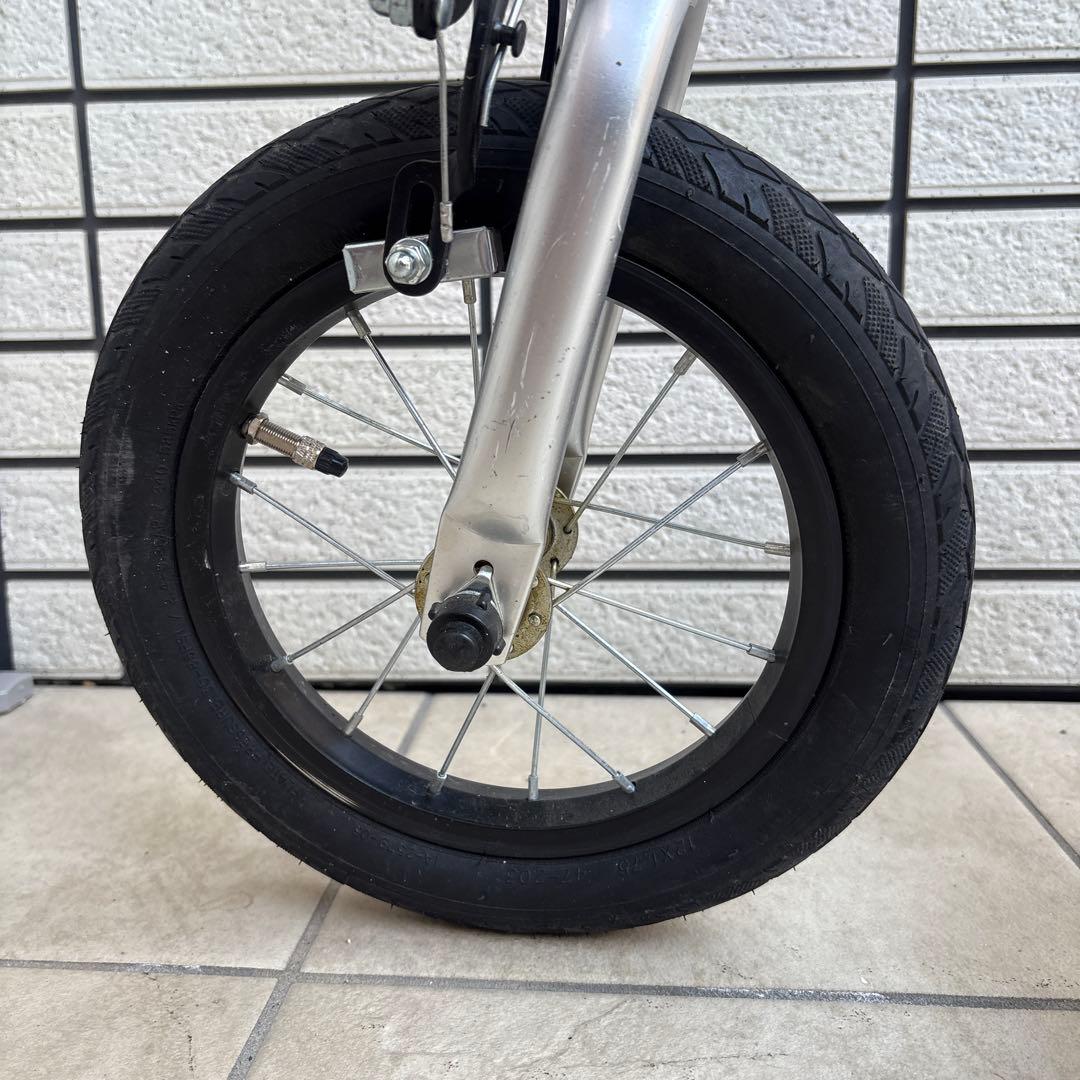 【名古屋市北エリア引き取り限定】へんしんバイク 12インチ 幼児用自転車 青
