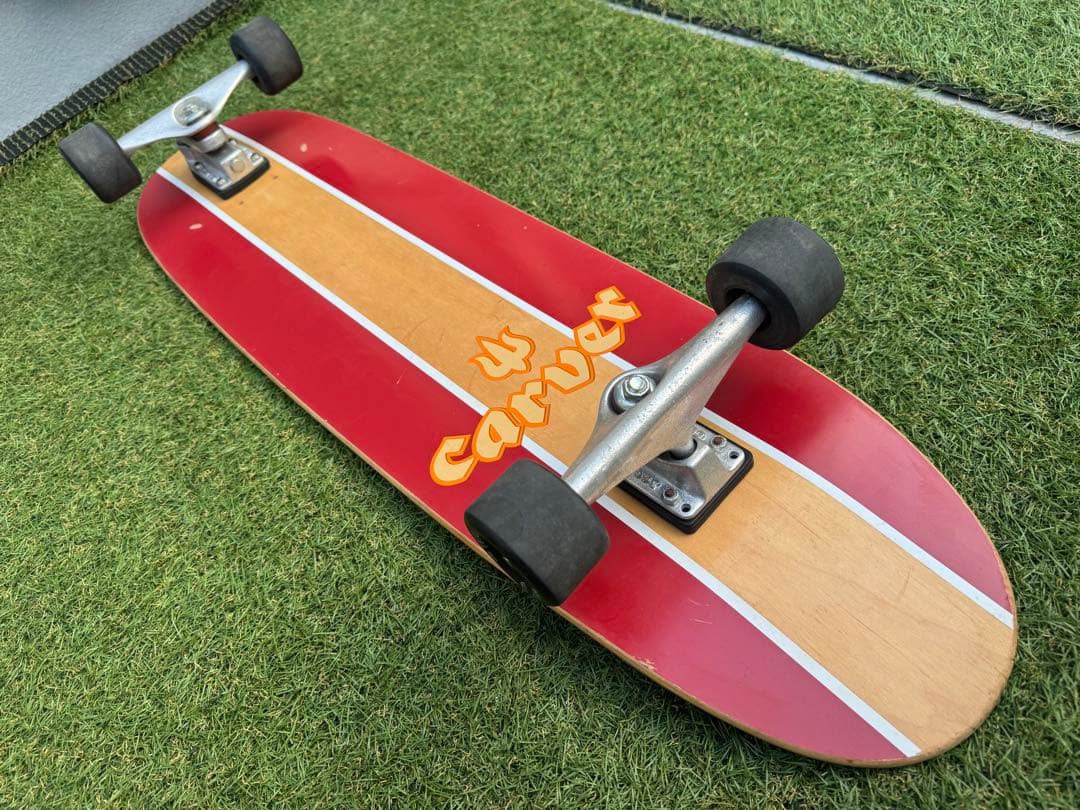 【美品】スケートボード グレー　CARVER カーバー 36インチ