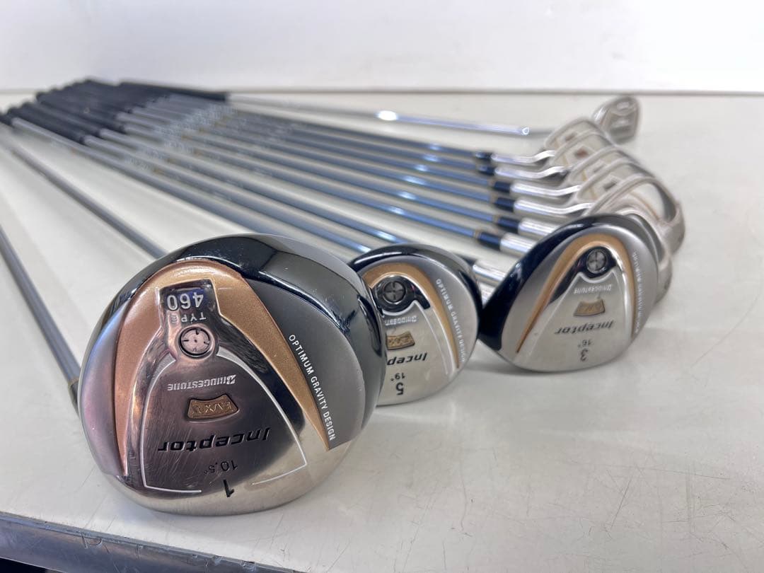 BRIDGESTONE inceptor メンズ ゴルフクラブ セット 12本