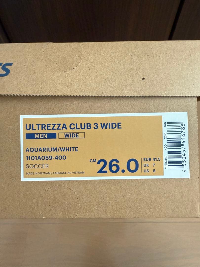 ASICS ULTREZZA CLUB 3 26.0cm ウルトレッサ