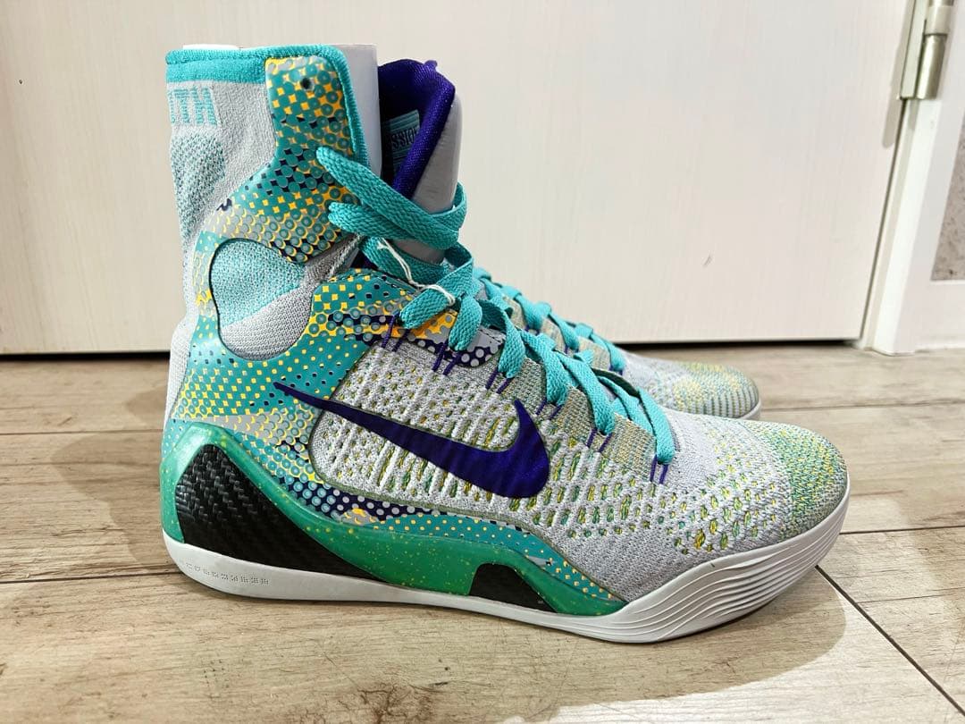 美品　人気カラーmint ジャモラント　Nike Kobe Xコービー10