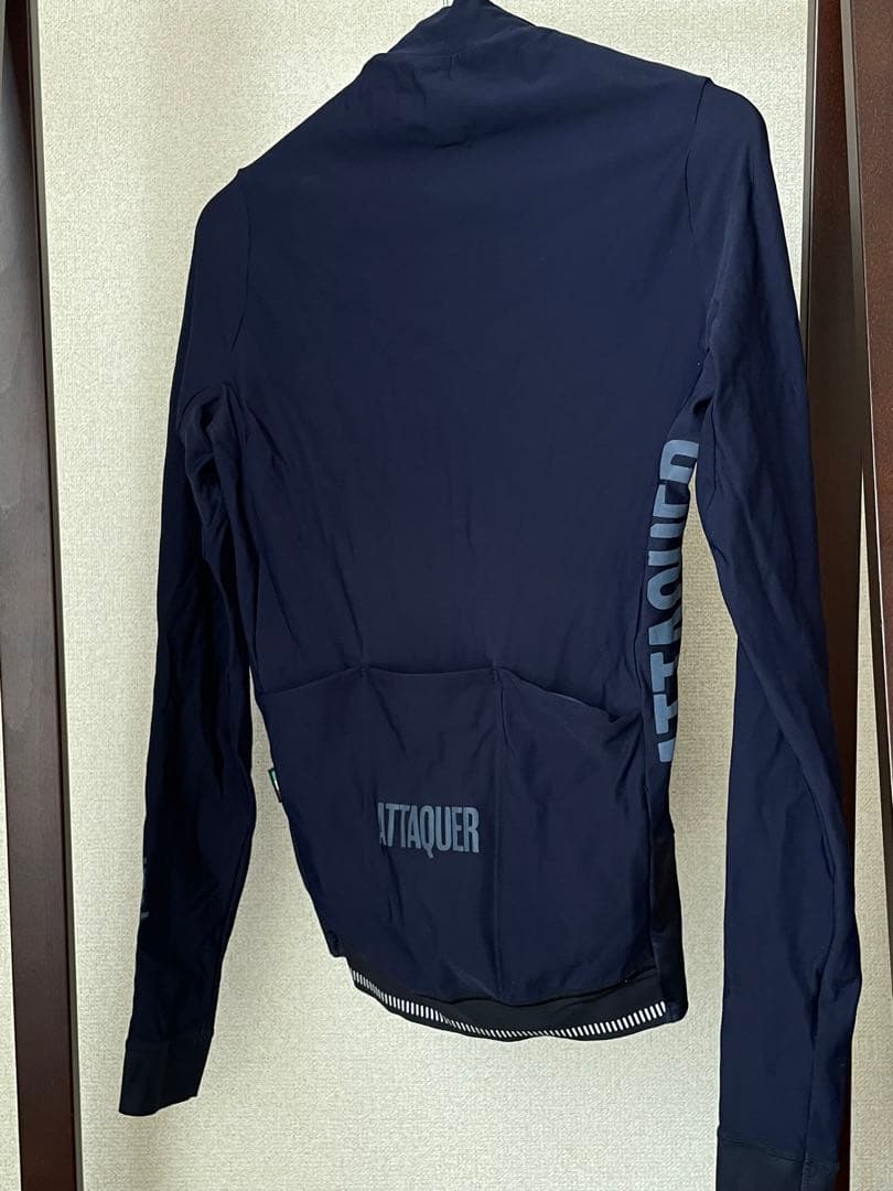 【美品】ATTAQUER ネイビー ロングスリーブジャージ XS