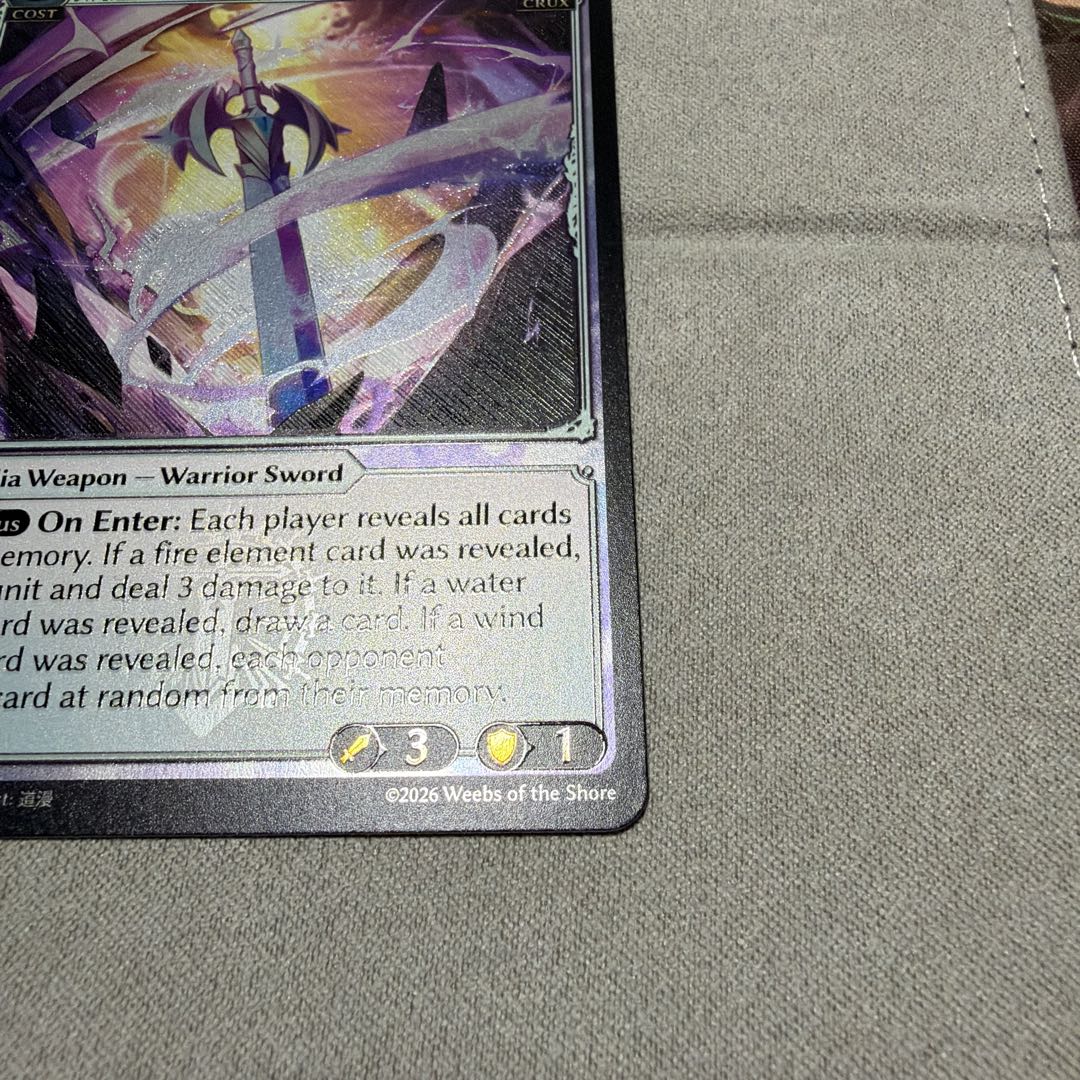 その他 Grand Archive Prismatic Edge Armaments
