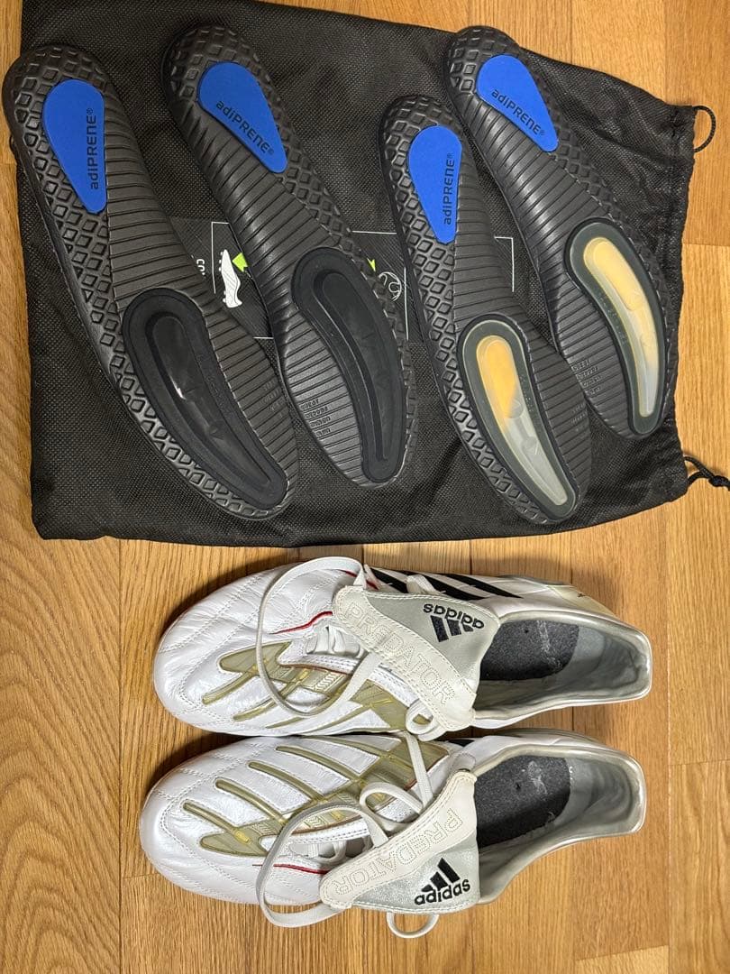 希少 adidas プレデター パワースワーブ FG スパイク