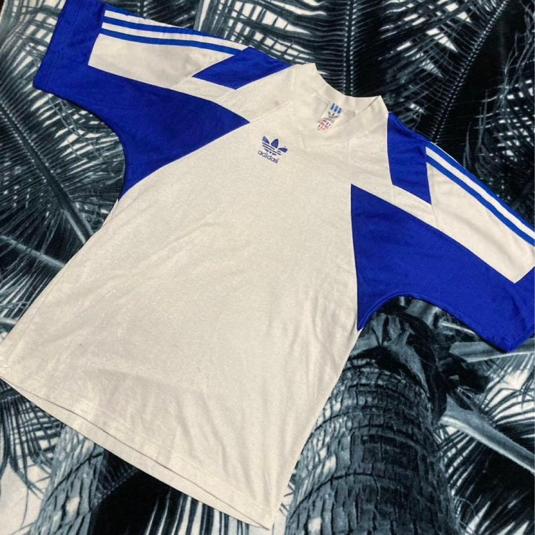 80s 90s ユーゴスラビア製 ヴィンテージ adidas サッカー ユニ