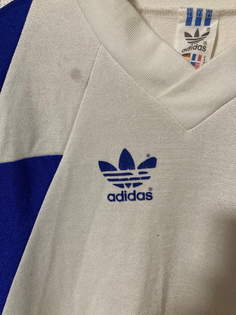 80s 90s ユーゴスラビア製 ヴィンテージ adidas サッカー ユニ