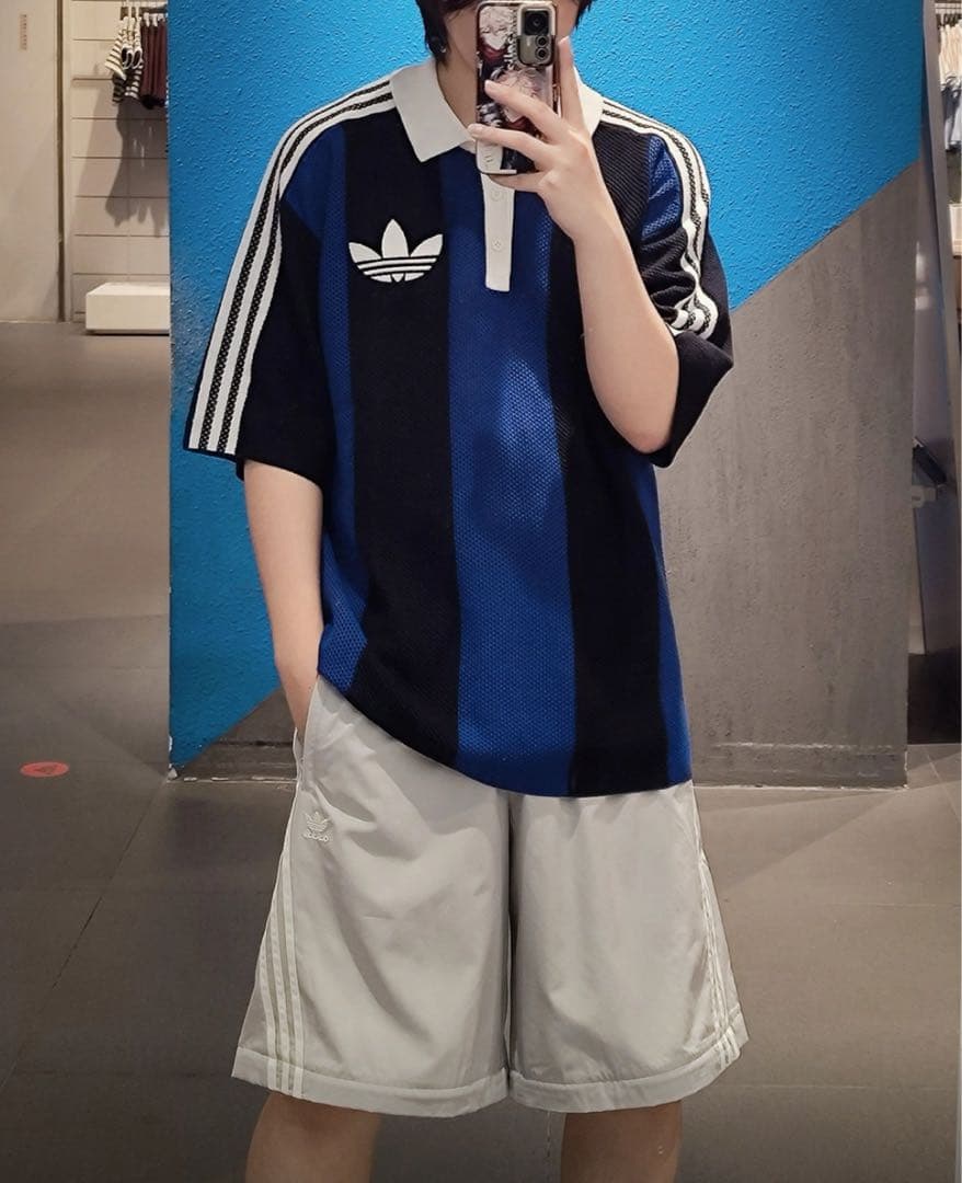 新品3XL Adidas ショートスリーブ ポロシャツ ブラック JL5986