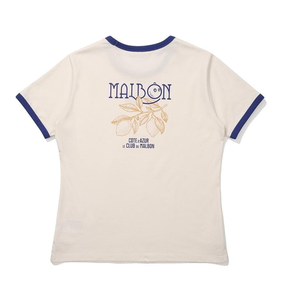 マルボンゴルフ Tシャツ レディース シャツ Malbon Golf 半袖 S