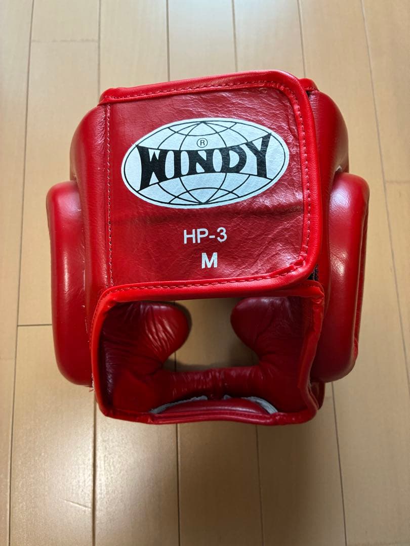 WINDY ボクシングヘッドギア HP-3 M 赤