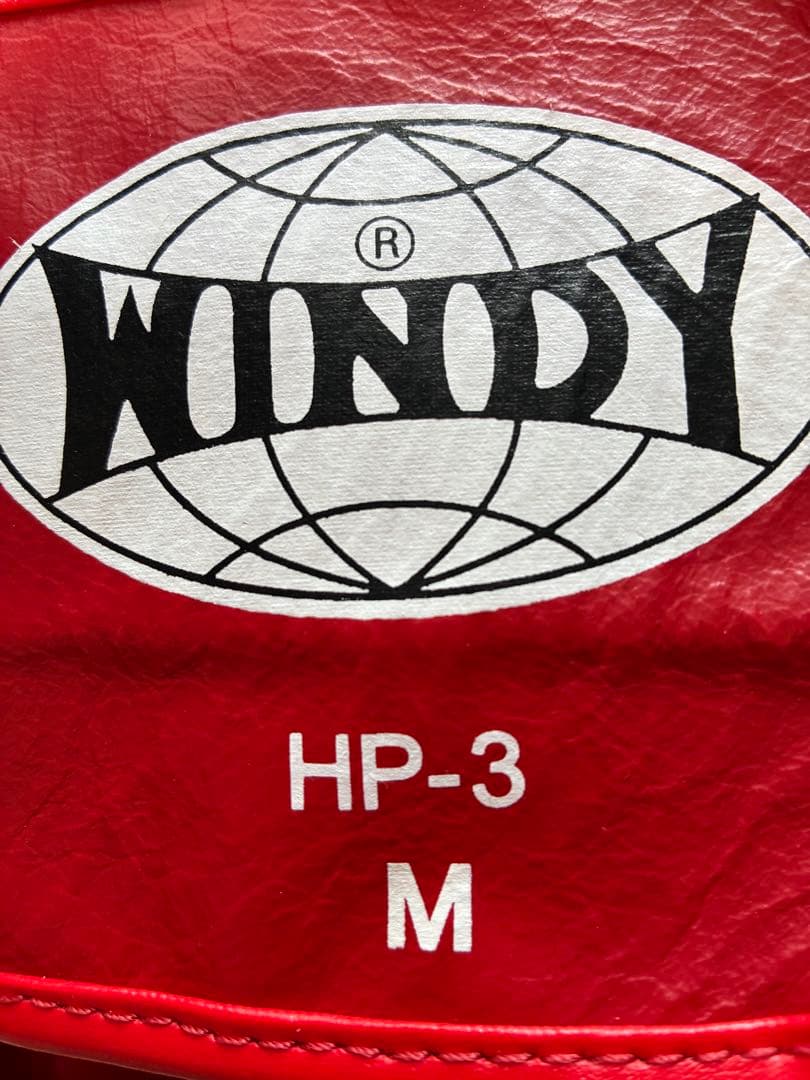 WINDY ボクシングヘッドギア HP-3 M 赤